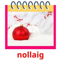 nollaig picture flashcards