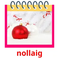 nollaig picture flashcards