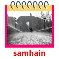 samhain picture flashcards