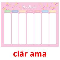 clár ama picture flashcards