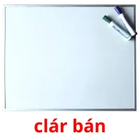 clár bán picture flashcards