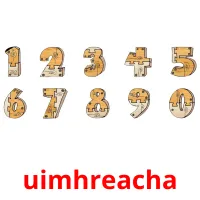 uimhreacha picture flashcards