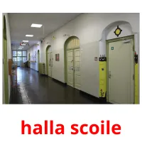 halla scoile picture flashcards