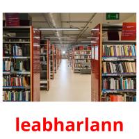leabharlann picture flashcards