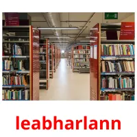 leabharlann picture flashcards