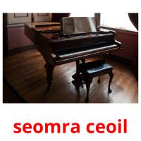 seomra ceoil picture flashcards