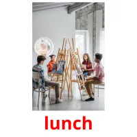lunch Bildkarten für Kinder