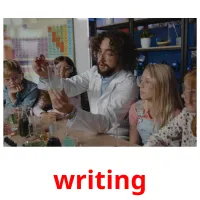 writing Bildkarten für Kinder