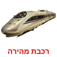 רכבת מהירה Bildkarteikarten