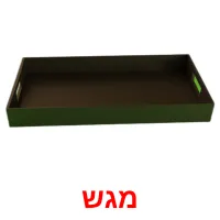 מגש ansichtkaarten