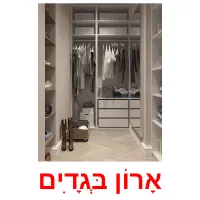 אָרוֹן בְּגָדִים Bildkarteikarten