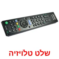 שלט טלויזיה ansichtkaarten