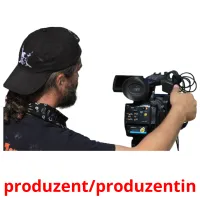 produzent/produzentin Tarjetas didacticas
