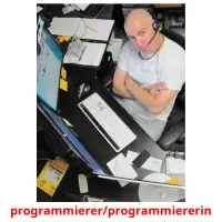programmierer/programmiererin Tarjetas didacticas