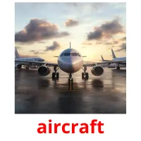 aircraft Tarjetas didacticas