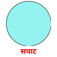 सपाट picture flashcards