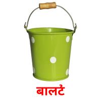 बालटी picture flashcards