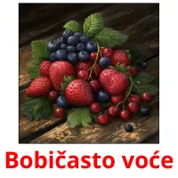 Bobičasto voće cartões com imagens