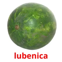 lubenica cartões com imagens