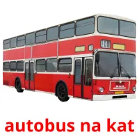 autobus na kat Bildkarteikarten