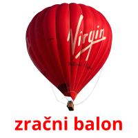zračni balon Tarjetas didacticas