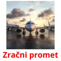 Zračni promet cartes flash