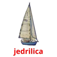 jedrilica Bildkarteikarten