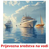 Prijevozna sredstva na vodi Bildkarteikarten