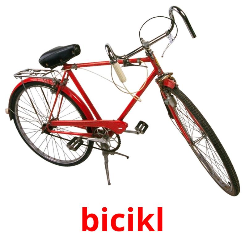 bicikl Tarjetas didacticas
