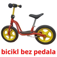 bicikl bez pedala Bildkarteikarten