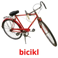 bicikl Bildkarteikarten