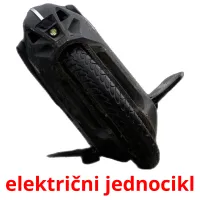 električni jednocikl Bildkarteikarten