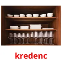 kredenc picture flashcards