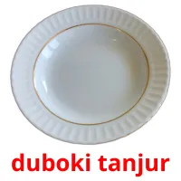 duboki tanjur picture flashcards