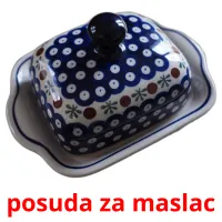 posuda za maslac picture flashcards