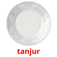 tanjur picture flashcards