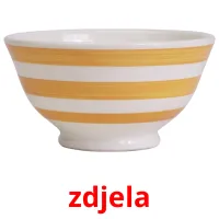 zdjela picture flashcards