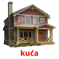 kuća picture flashcards