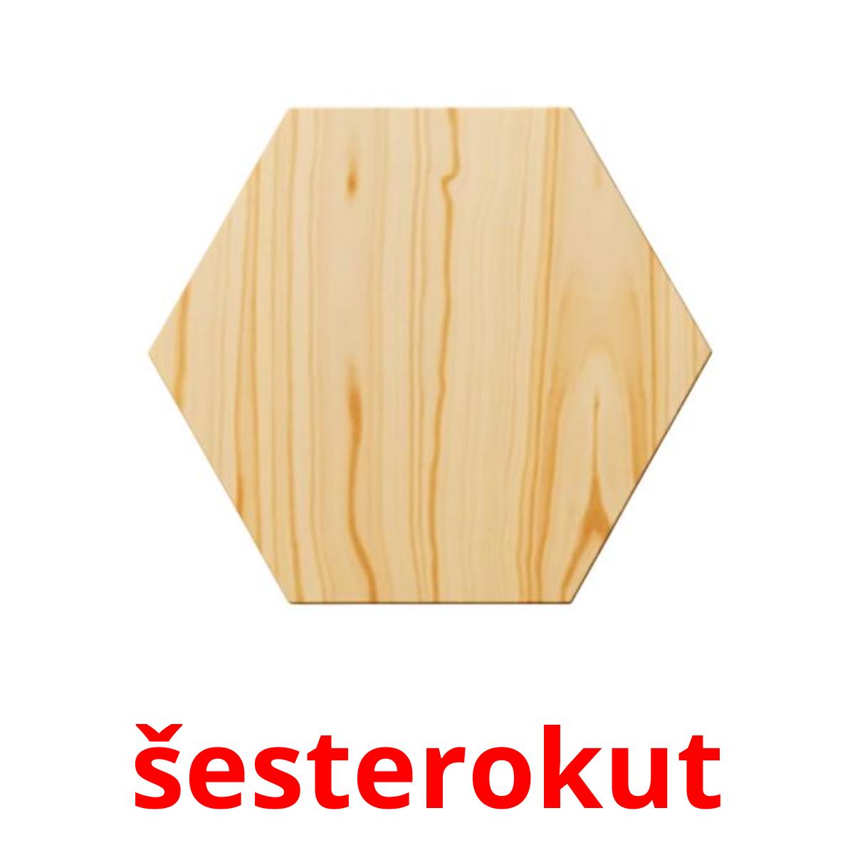 36 Printable 2D Shapes Flashcards in Croatian (Free PDF)