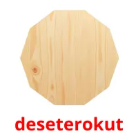 deseterokut Bildkarteikarten