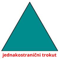 jednakostranični trokut card for translate