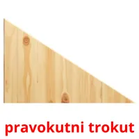 pravokutni trokut Bildkarteikarten