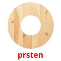 prsten Bildkarteikarten