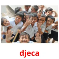 djeca cartões com imagens