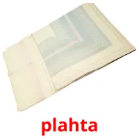 plahta picture flashcards