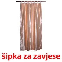 šipka za zavjese Bildkarteikarten