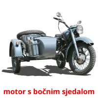 motor s bočnim sjedalom cartes flash