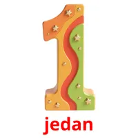 jedan picture flashcards