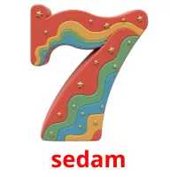 sedam picture flashcards