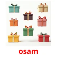 osam picture flashcards